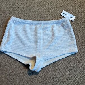 PacSun Women's Cream Swim Shorts